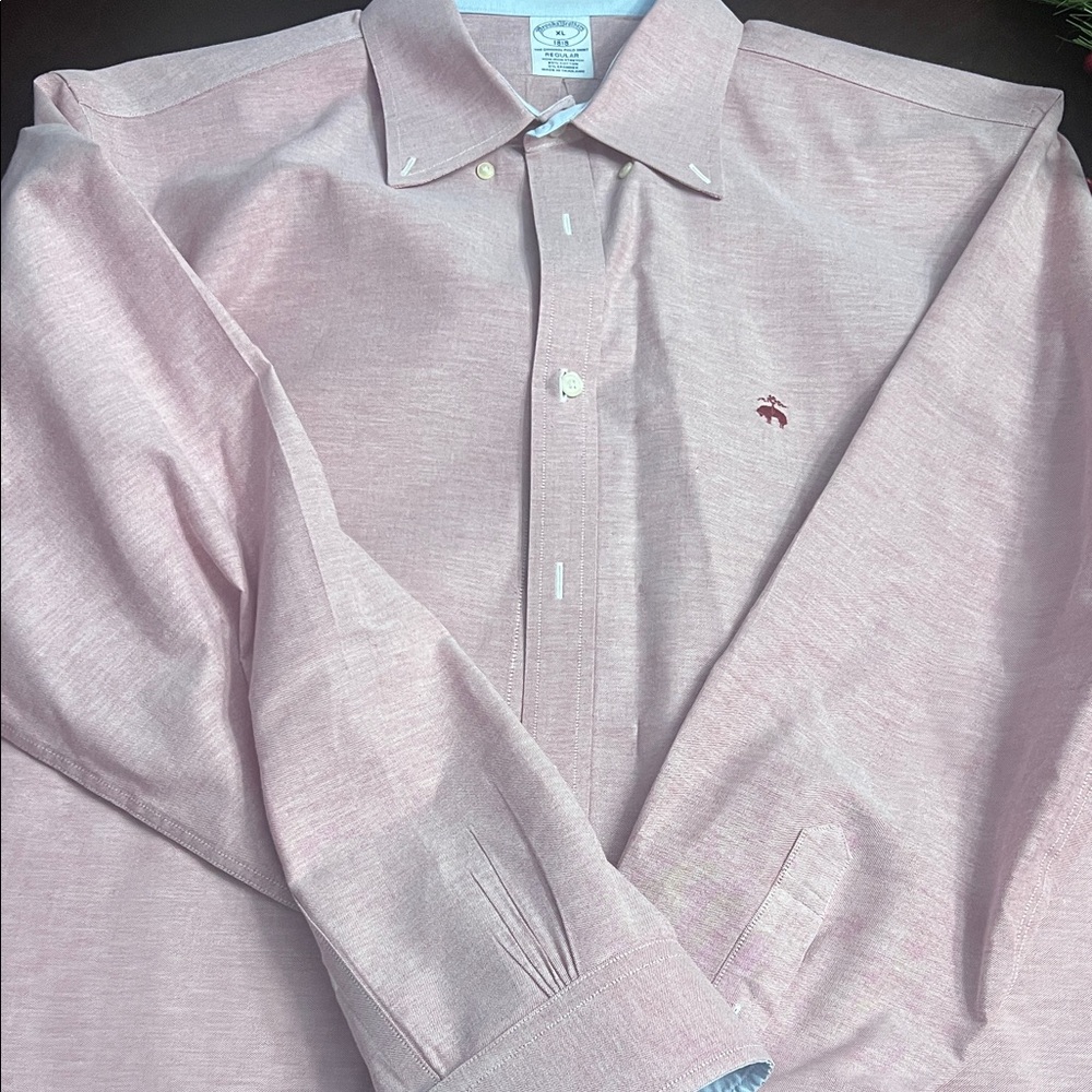 Brooks Brothers Pink Button-Down Shirt